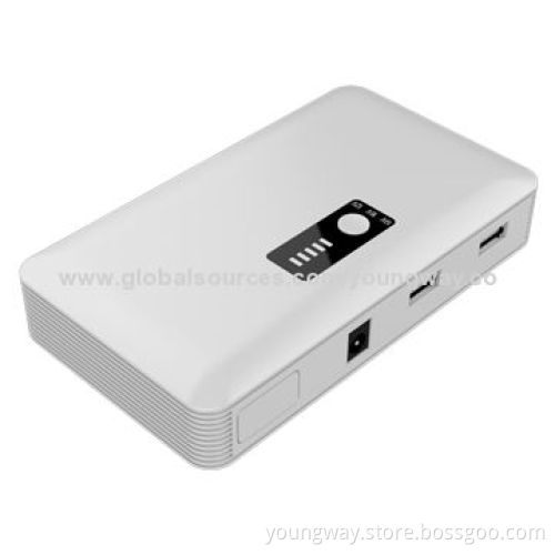 Top Selling Product 12V Lithium-ion Battery Mini Car Jump Starter Power Bank, 12,000mAh Capacity